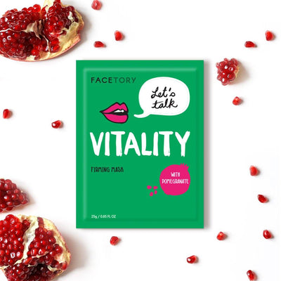LET'S TALK VITALITY SHEET MASK - FIRMING | Sheet Mask | LOSHEN & CREM