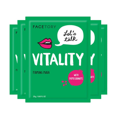 LET'S TALK VITALITY SHEET MASK - FIRMING | Sheet Mask | LOSHEN & CREM