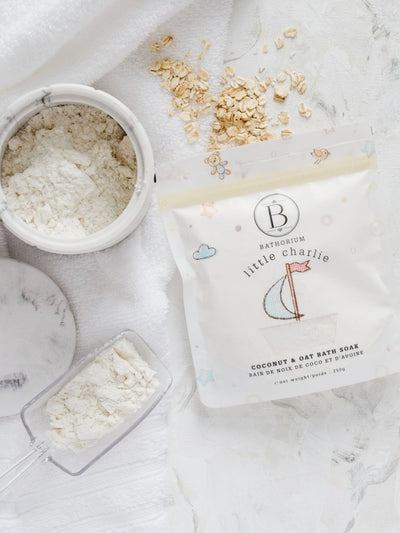 LITTLE CHARLIE BATH SOAK | Baby bath soak | LOSHEN & CREM