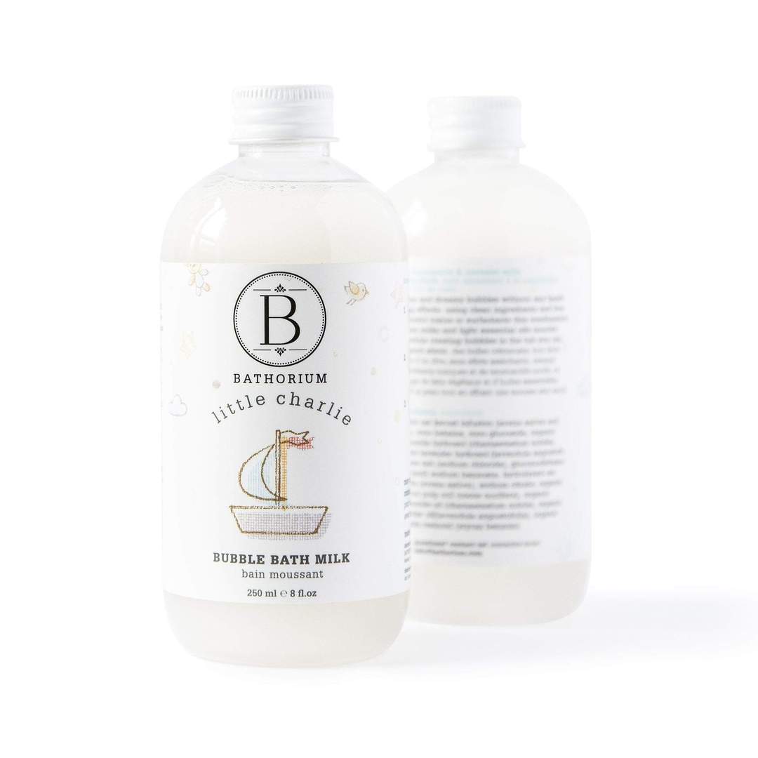 LITTLE CHARLIE BUBBLE BATH MILK | Baby bath soak | LOSHEN & CREM