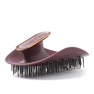 MANTA HAIR BRUSH - burgundy | Combs & Brushes | LOSHEN & CREM