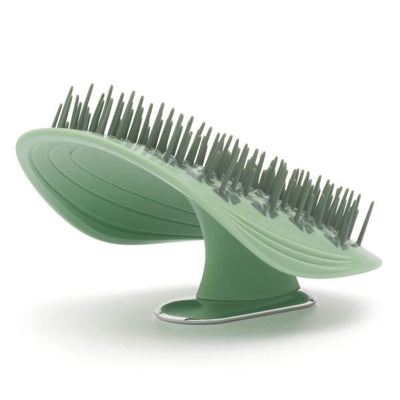 MANTA HAIR BRUSH - serene green | Combs & Brushes | LOSHEN & CREM