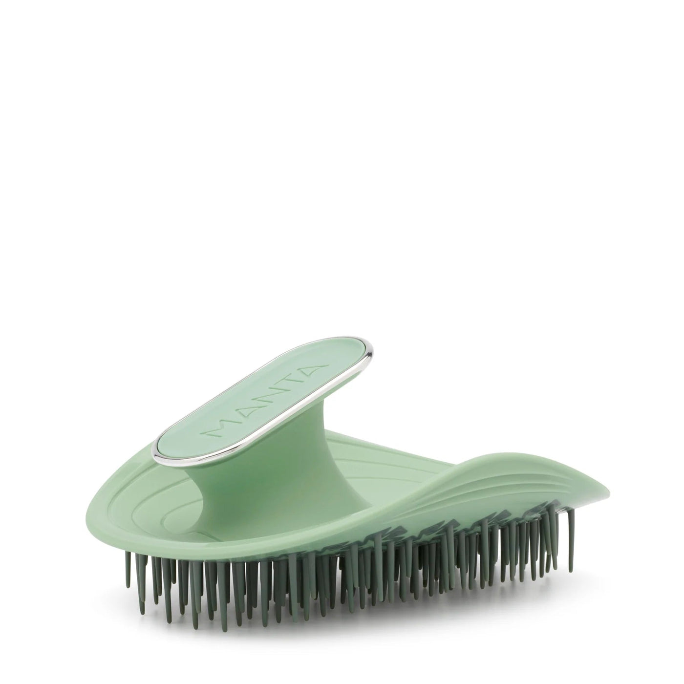 MANTA HAIR BRUSH - serene green | Combs & Brushes | LOSHEN & CREM