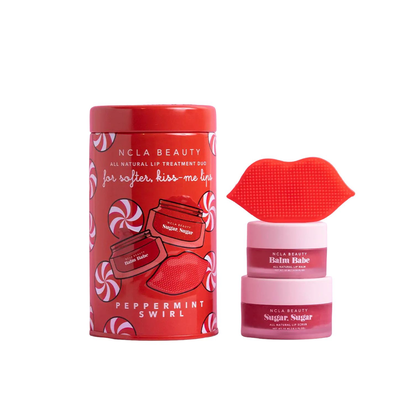 PEPPERMINT SWIRL LIP CARE | Lips | LOSHEN & CREM