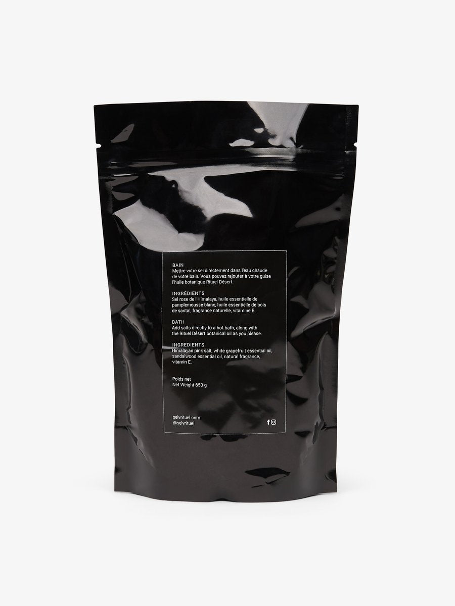 SELV RITUEL DESERT DUST BATH SALTS | Bath & Body | LOSHEN & CREM