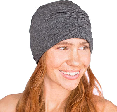 SLEEP BEANIE WITH SATIN LINING | Headwear | LOSHEN & CREM