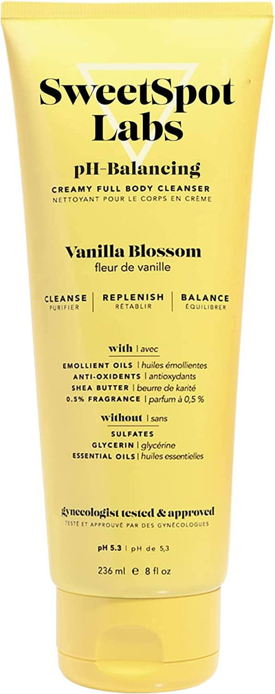 VANILLA BLOSSOM PH-BALANCING FULL BODY CLEANSER | Body Wash | LOSHEN & CREM